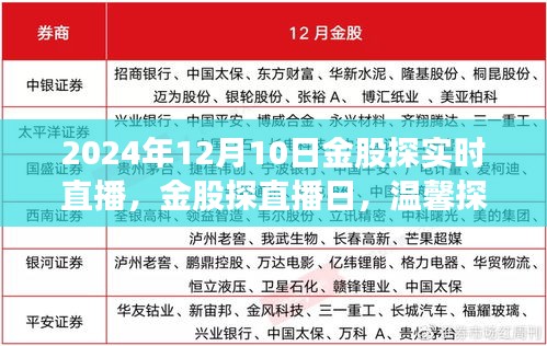 金股探直播日，温馨探秘与欢乐时光（2024年12月10日）