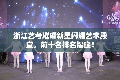浙江艺考璀璨新星闪耀艺术殿堂，前十名排名揭晓！