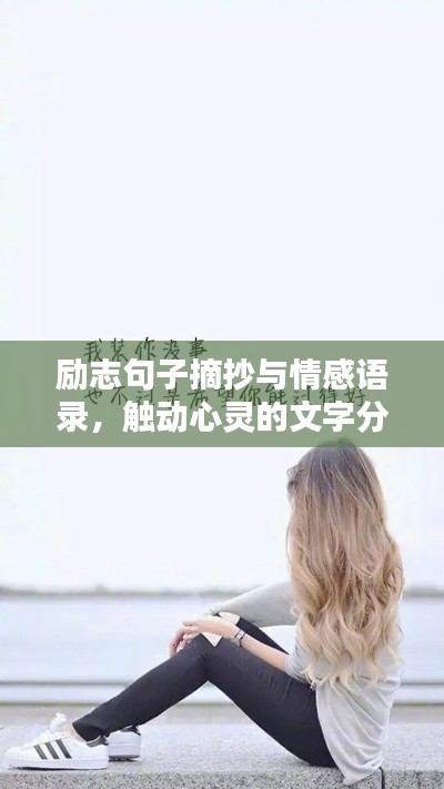 励志句子摘抄与情感语录，触动心灵的文字分享
